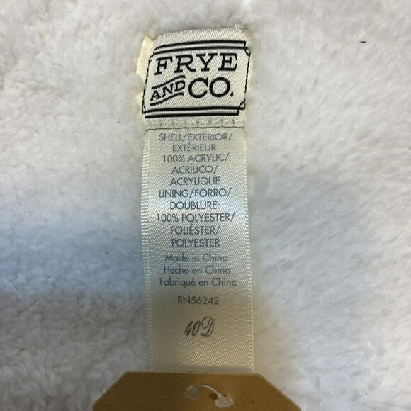 Frye & Co NWT Thermal Knit Beanie w/ Cuff  Lined Butter Creamy Tan Hat-O… - Picture 6 of 11